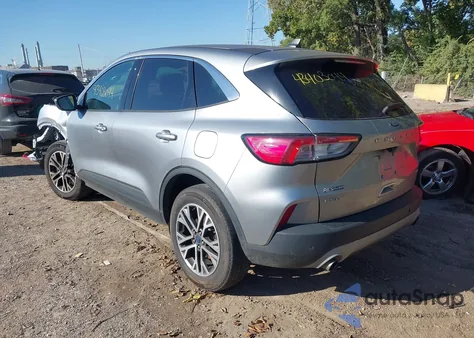 2022 Ford Escape Sel z USA, uszkodzony, nr VIN 1FMCU9H62NUA95963